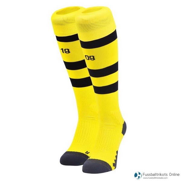 Borussia Dortmund Socken Heim 2018-19 Gelb Fussballtrikots Günstig